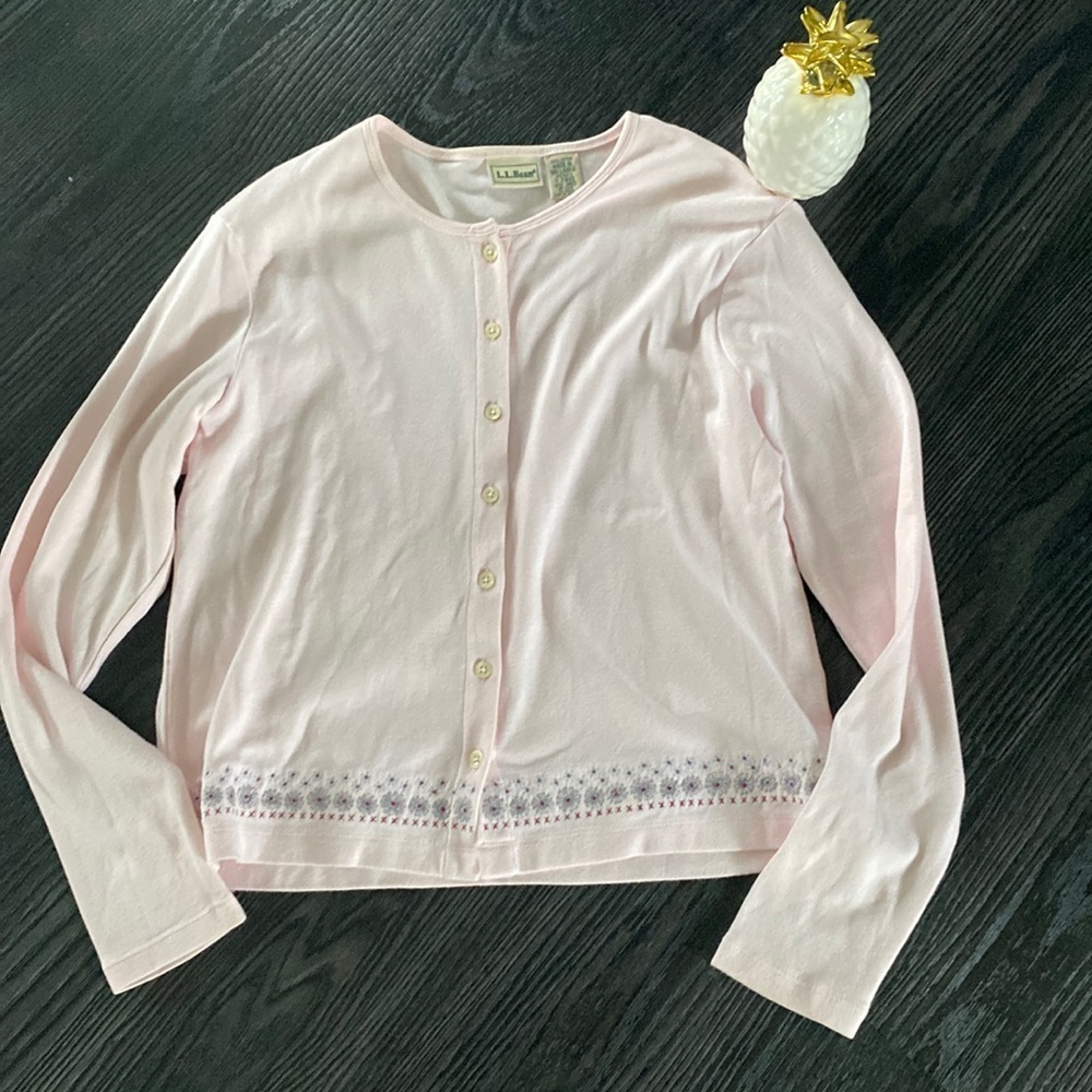 LLbean embroider bottom size medium🍍A-1